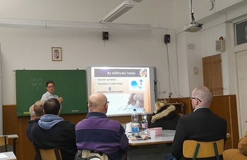 Talk at Than Károly vocational school